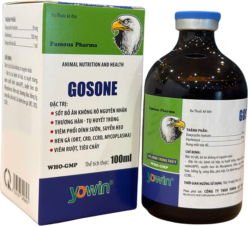 Trang chủ 244 GOSONE - 20ml, 100ml