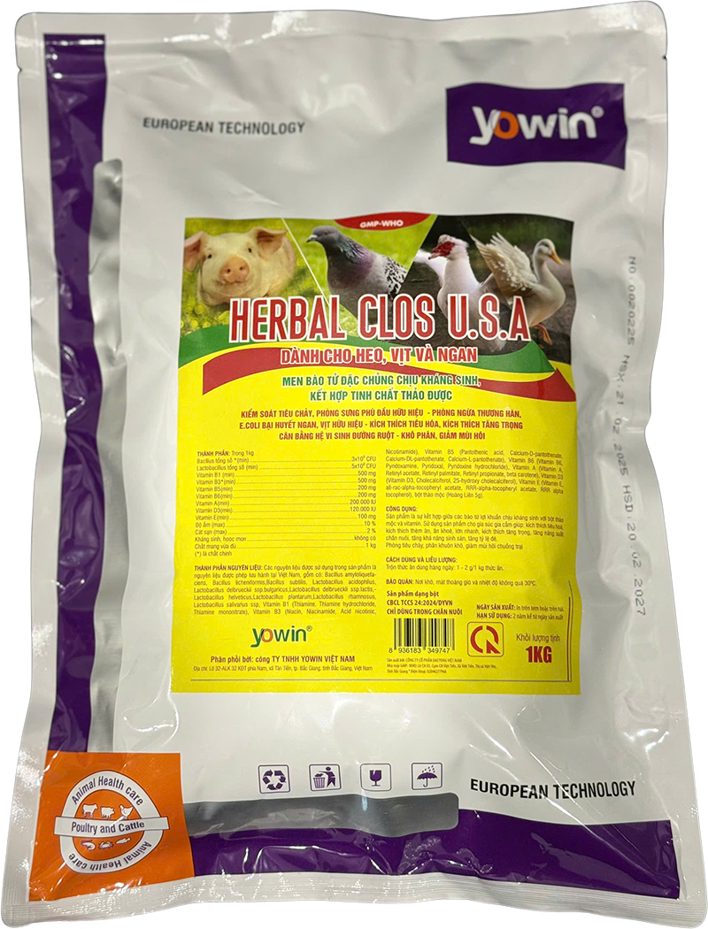 Trang chủ 45 HERBAL CLOS U.S.A.